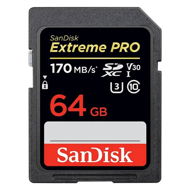SanDisk Extreme Pro SD Kortelė, SDXC 64g 128g 256g iki 170MB/s UHS-I Class10 32g SDHC iki 95MB/s Atminties Kortelė 4K už SLR Camera