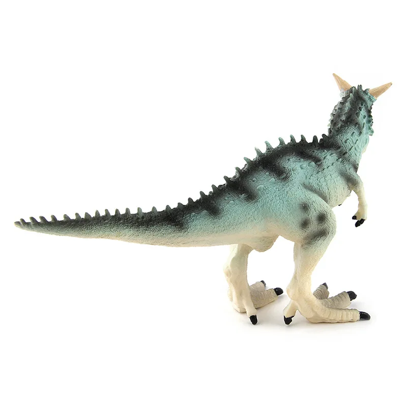 Didelis Carnotaurus Juros periodo Dinozaurų Modeliavimas Žaislas Minkštas PVC Plastiko Rankomis Dažyti Gyvūnų Modelio, Žaislai Vaikams, Vaikams Kalėdų Dovana