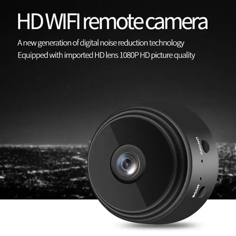 1080P Nuotolinio Sekimo Mini Kamera, Diktofonas IP WI-fi 