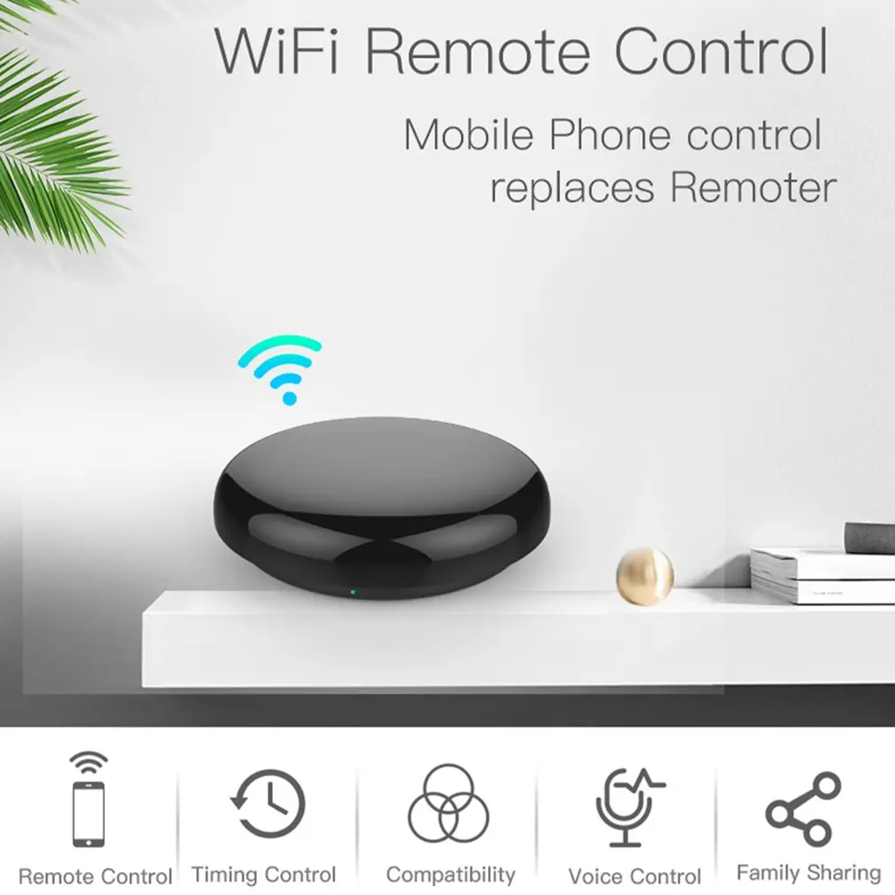 WiFi IR Kontrolės Centru Smart Home Blaster Infraraudonųjų spindulių Belaidis Nuotolinio Valdymo per 
