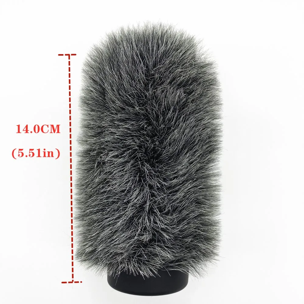Miręs CatOutside Furry prekinis, galinis Stiklo apsauginės ausinės, skirtos Važinėti NTG1NTG2 Kondensatoriaus Mikrofonas, Vėjo Skydas Apsaugos Atvirame Interviu Mic Dangtis