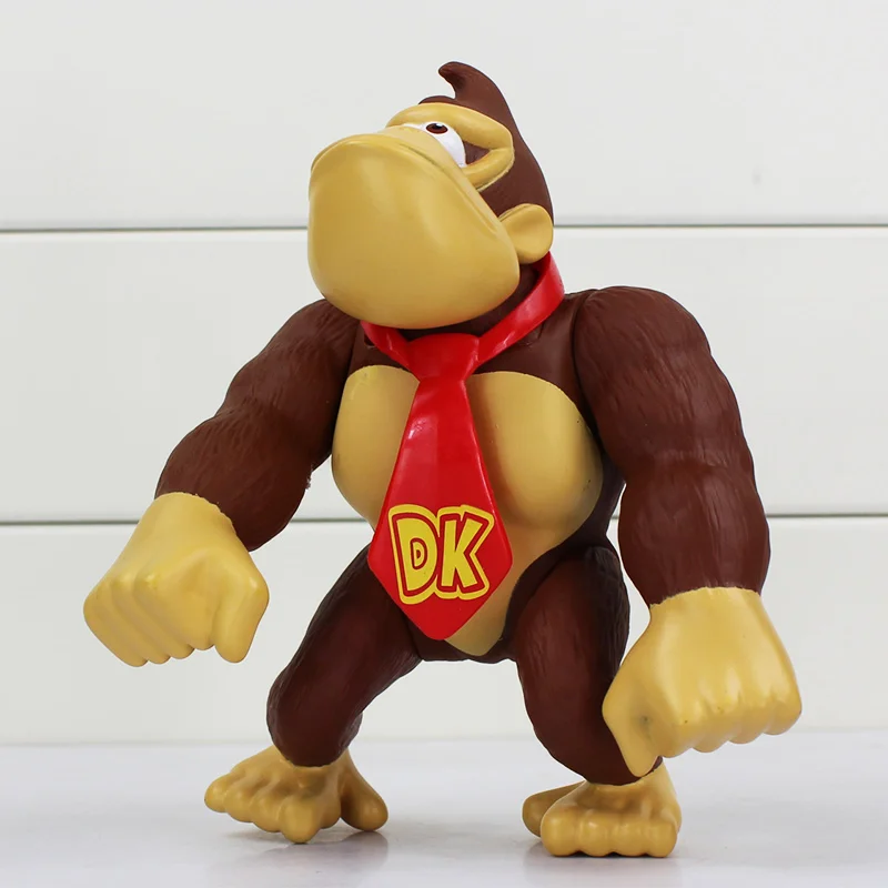 14cm Anime ir Animacinių filmų Beždžionė DK Pav Gyvūnų Lėlės Modelio Chiristmas Dovana Vaikams