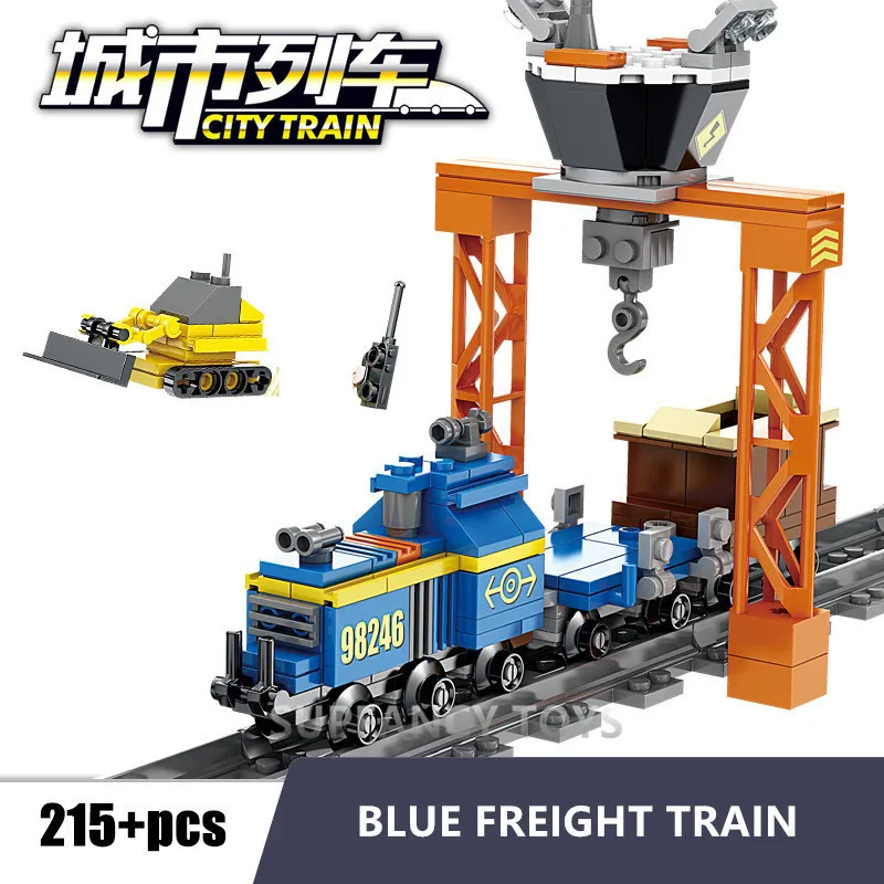 Miesto Miesto Geležinkelių Traukinio Modelį, Plytos, Statyba Blokai Rinkiniai, Sumontuoti Geležinkelio Garo Traukiniai, Kūrėjas Švietimo Žaislai Vaikams