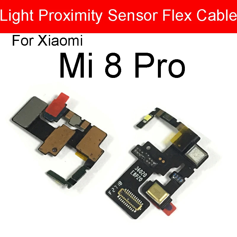 Artumo Šviesos Jutiklio Jungtis, Flex Kabelis Xiaomi Mi 8 Pro/Mi8 Ekrano, Pirštų Atspaudų Edition 
