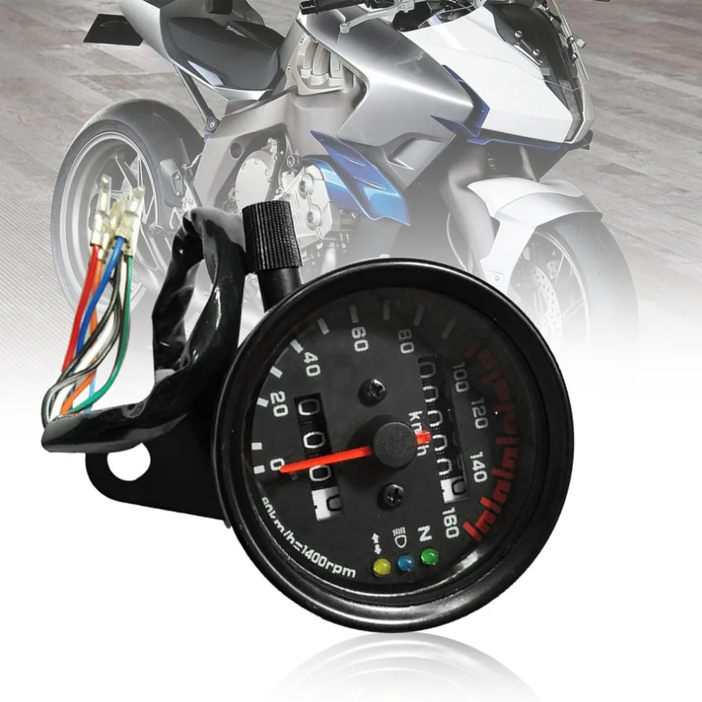 Naujausias Motociklo Spidometro Ridos Matuoklis Dual Greičio Matuoklis su LCD Indikatorius Derliaus Priedų Pakeitimo