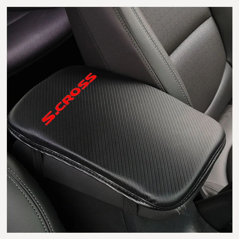 Anglies Pluošto Tekstūra Pu Odos Automobilio Sėdynėje Saugyklos Apsaugos Pagalvėlių Suzuki Scross