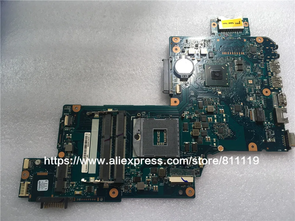Yourui Plokštė H000046310, Skirtas Toshiba Satellite C870 C875 L870 Nešiojamojo kompiuterio Pagrindinės plokštės 17.3 colių HD4000 HM76 DDR3 Mainboard