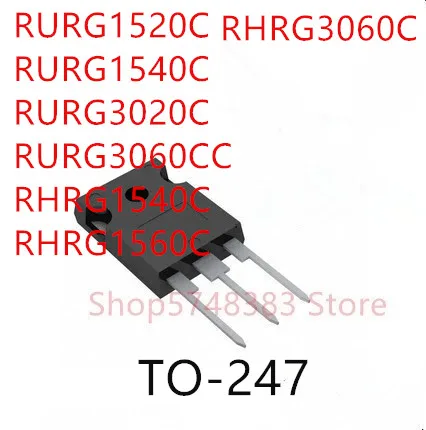 10VNT RURG1520C RURG1540C RURG3020C RURG3060CC RHRG1540C RHRG1560C RHRG3060C TO-247