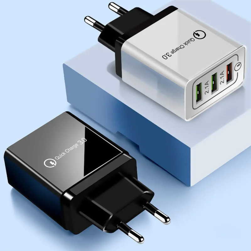 QC 3.0 USB Įkroviklis Greitai Įkrauti 3.0 Pluošto Piešimo Greitas Įkroviklis USB Telefono Kroviklis, Įkrovimo Adapteris, Skirtas 