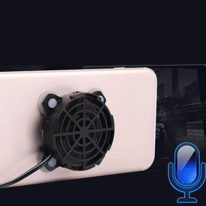 Mobiliojo Telefono Radiatorių Žaidimų Universalus Telefono Aušintuvas Nešiojamų Aušinimo Ventiliatorius Šilumos Kriaukle už Xiaomi 