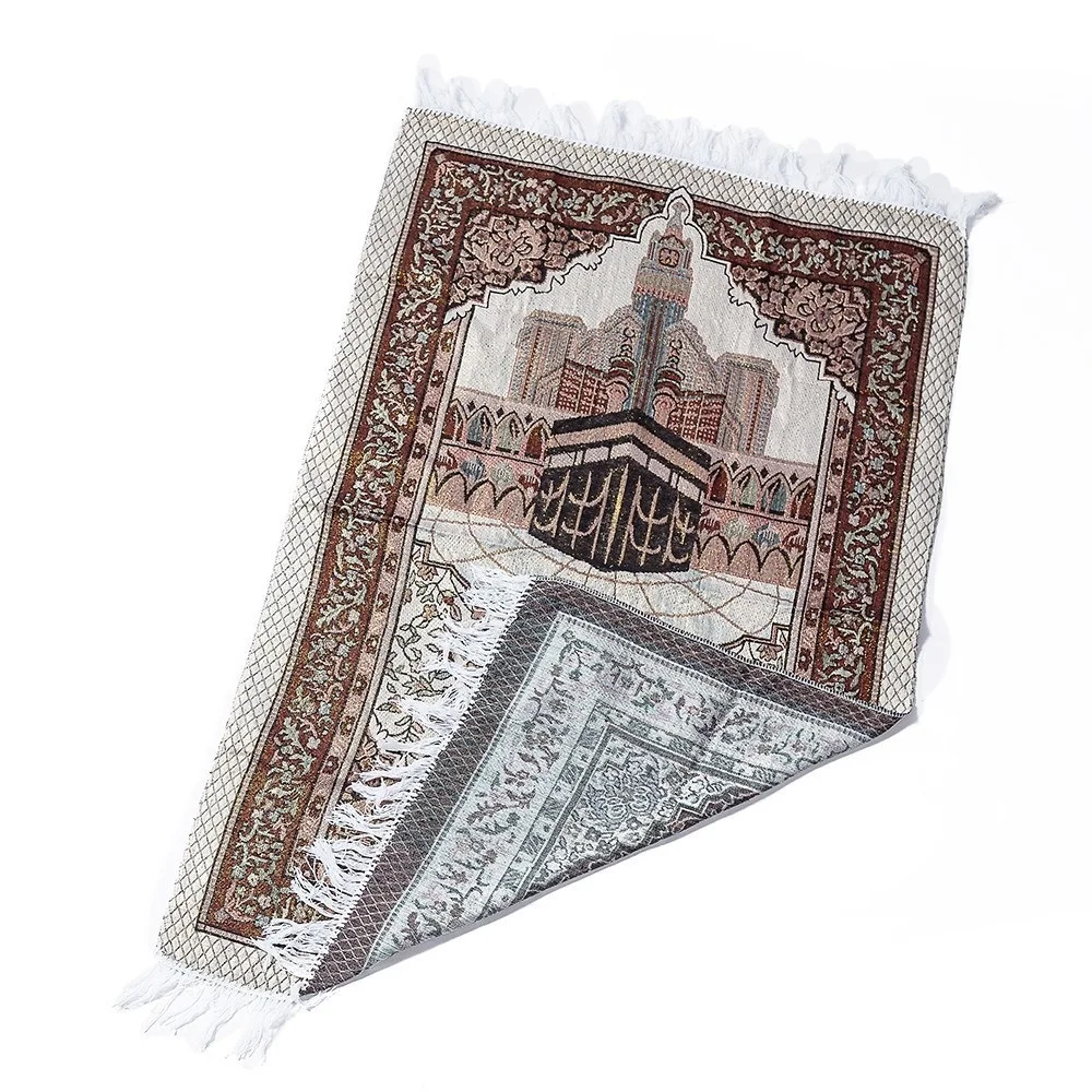 110x70cm Maldos Kilimėlio su maišeliu Minkšta Antklodė Namuose Kalėdų Dovana Islamo Musulmonų Kilimėlis Kutas Gobelenas Apdaila, kiliminė danga Miegamajame