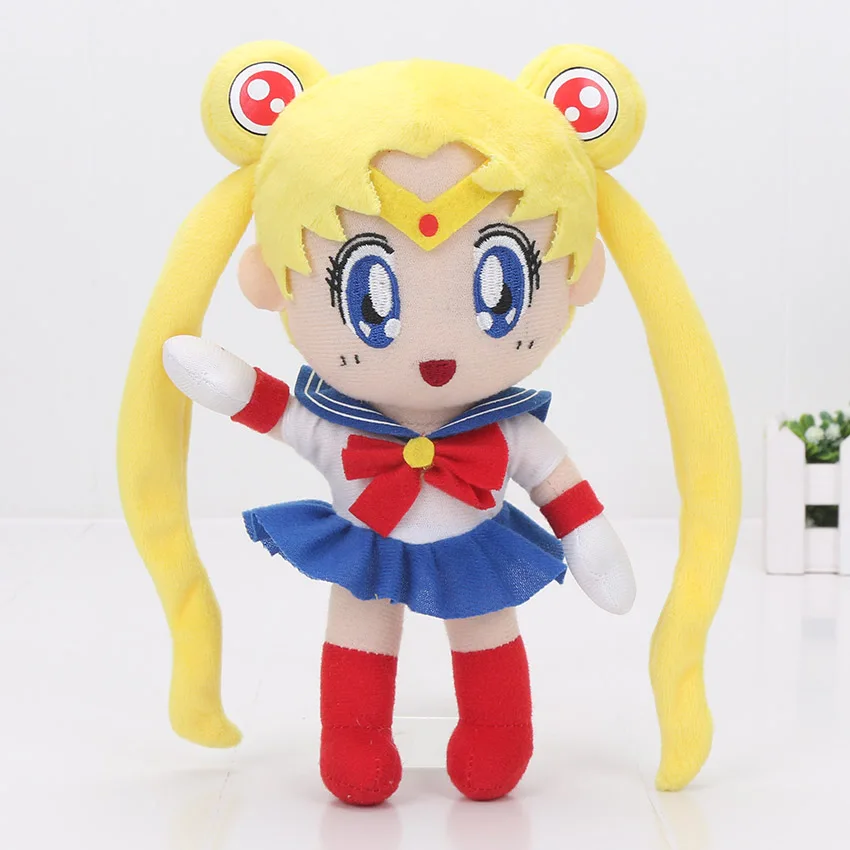 Anime Sailor Moon Pliušinis Žaislas Mielas Įdaryti Lėlės 20-22cm Sailor Jupiter Gyvūnų Pliušinis Lėlės Pav Žaislas vaikams kalėdos