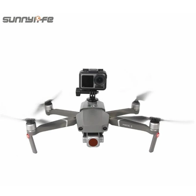 Sunnylife Išplėtimo Rinkinys Fotoaparato Užpildyti Šviesos Laikiklio tvirtinimas DJI MAVIC 2 Drone OSMO Veiksmų /KIŠENĖ
