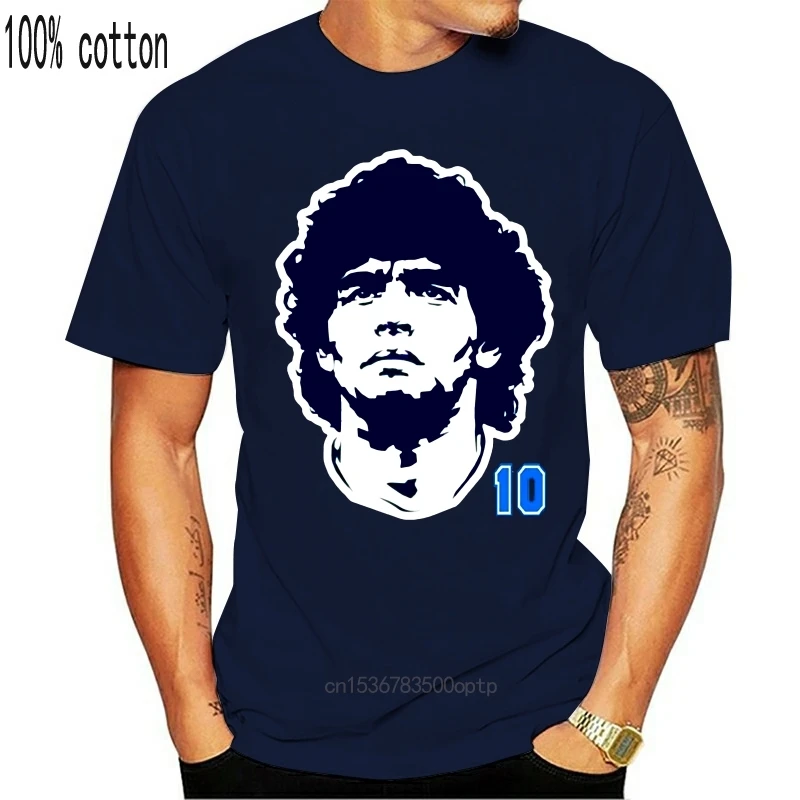 Diego Armando Maradona Kietas Juokinga Dizaino Marškinėliai Atsitiktinis Vasaros Drabužių Marškinėliai Vyrams, O Kaklo