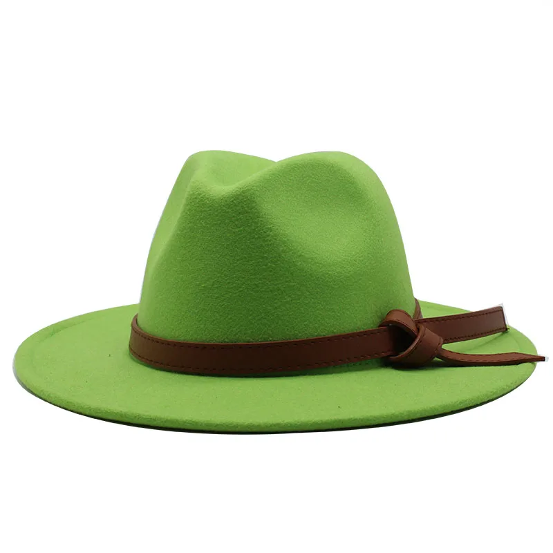 Rudenį, žiemą vilnos vyrų fedoras moterų fetrinė skrybėlė Ponios sombrero džiazo Vyrų melonik skrybėlę lauko derliaus viršuje Panamos skrybėlės