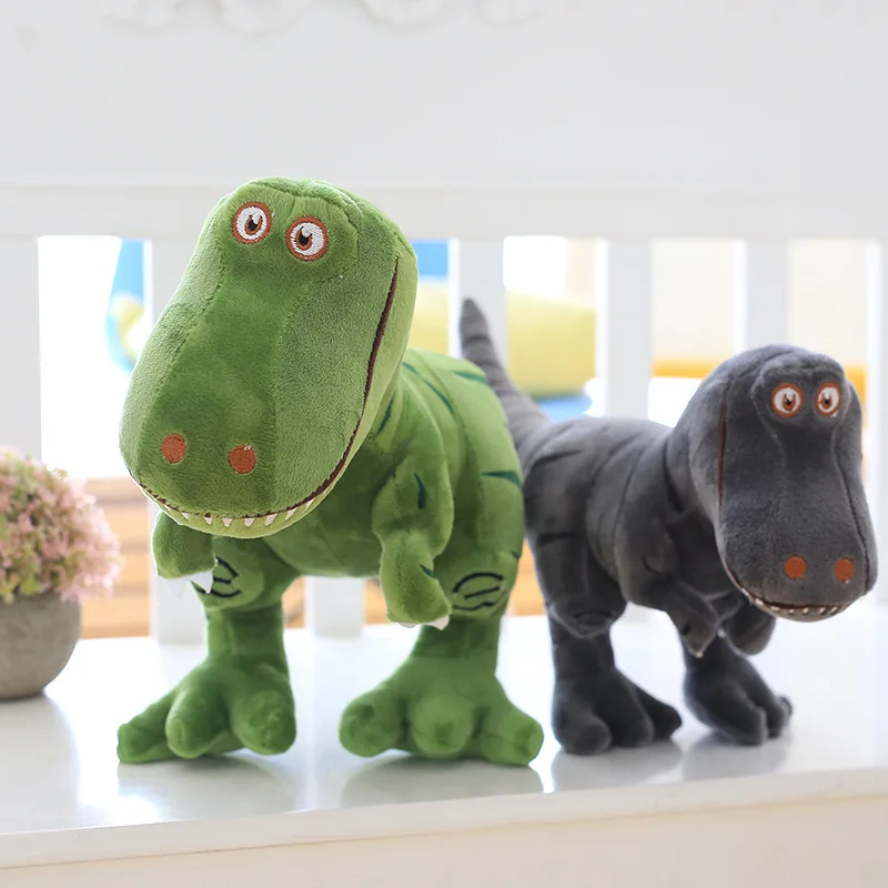 Karšto Gražus 1pc 40-100cm Naujas Dinozauras, Pliušiniai Žaislai Animacinių filmų Tyrannosaurus Mielas Įdaryti Žaislas Lėlės Vaikams, Vaikų Berniukų Gimtadienio Dovana