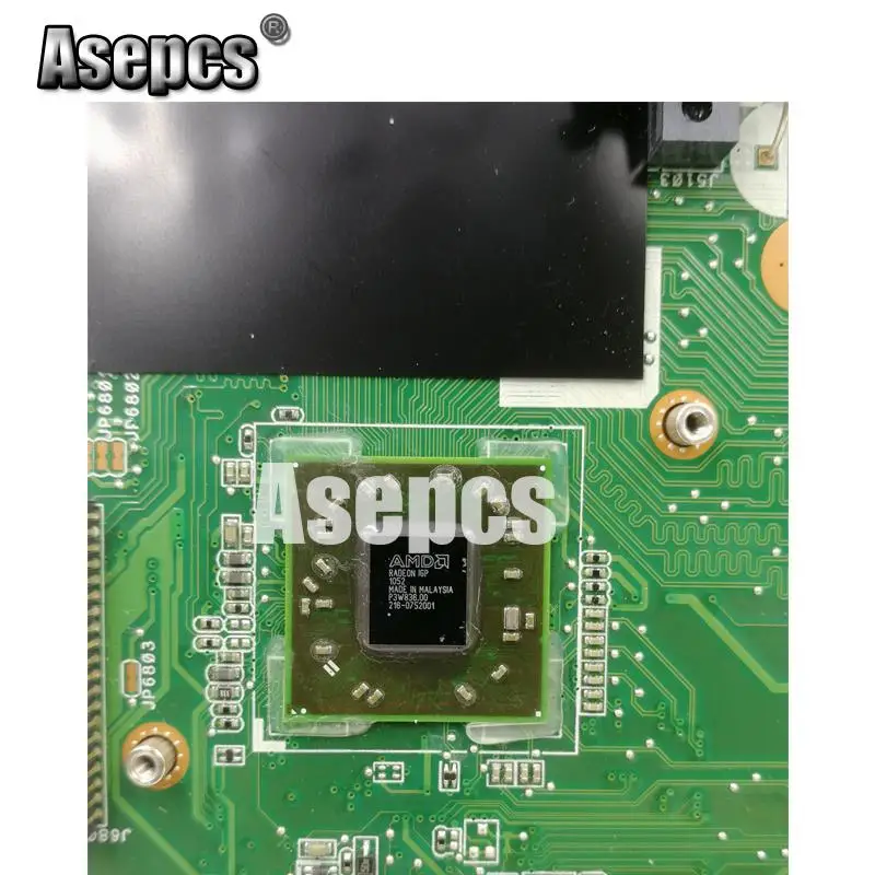 Asepcs K52N Nešiojamojo kompiuterio motininė plokštė, Skirta Asus K52 K52N X52N A52N Bandymo originalus mainboard