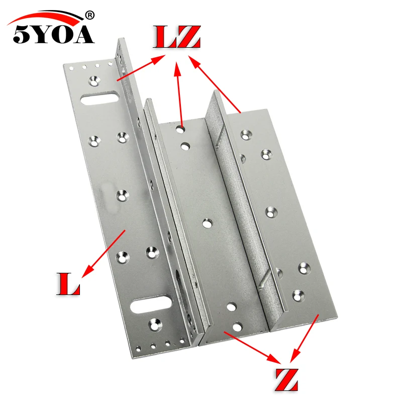 180/280/350/500kg Z&L Laikiklis Magnetinis Elektromagnetinis Užraktas LZ 350lbs Vidų durys medinės metalinės durys Prieigos Kontrolės Sistema