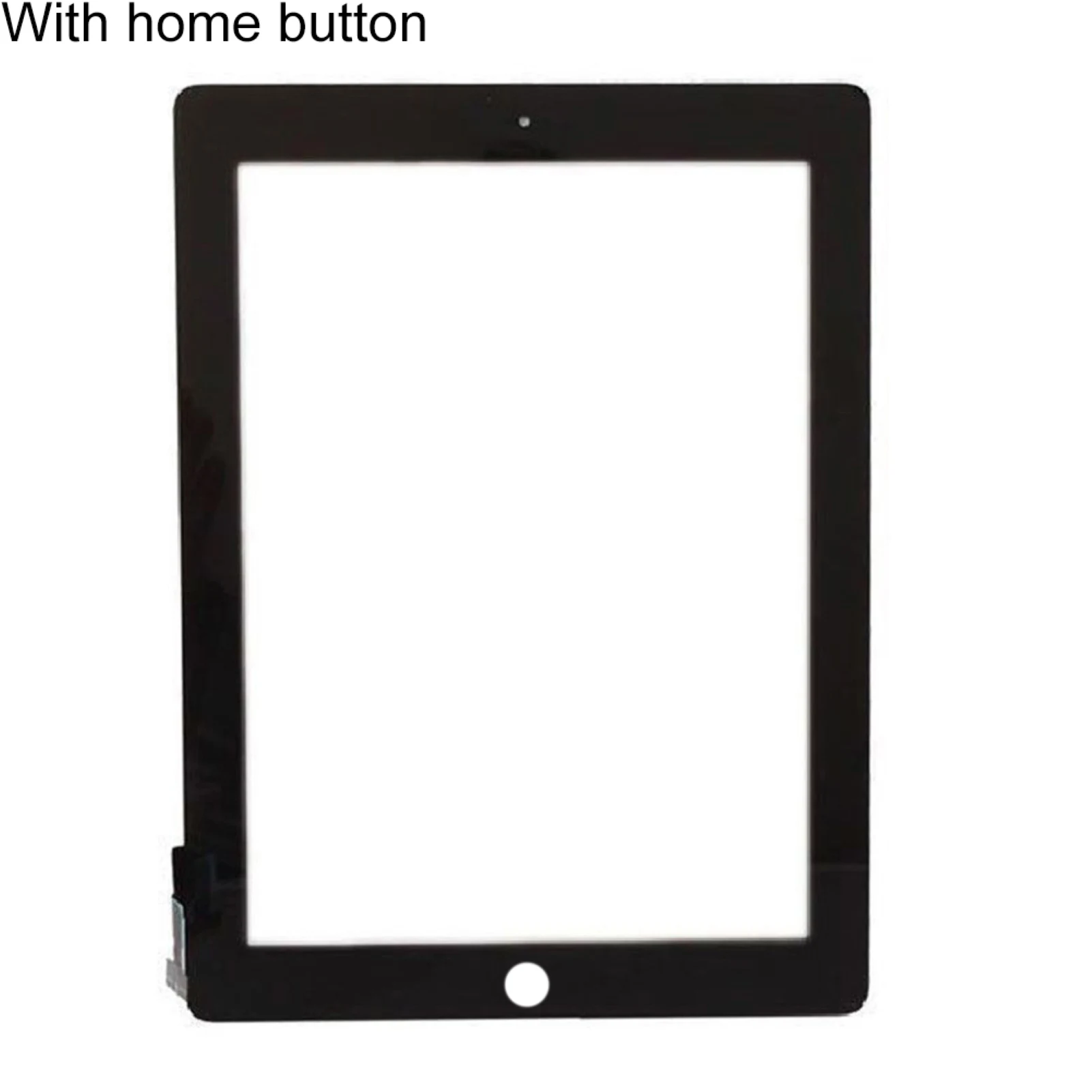Stiklo Jutiklinis Ekranas skaitmeninis keitiklis Priekinis Skydelis iPad 2/3/4/Mini/Mini 2/3/oras/Oras 2