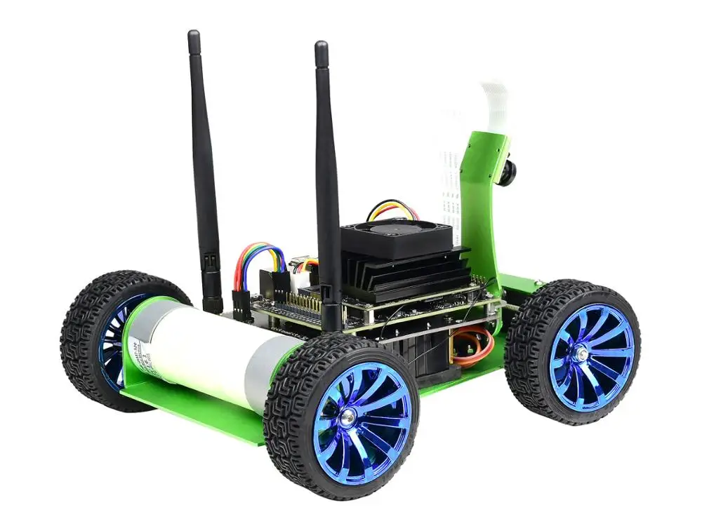 JetRacer AI Rinkinys, AI Lenktynių Robotas Varomas Jetson Nano,Gilus Mokymasis,Savarankiškas Vairavimas,Vizija Eilutę Taip