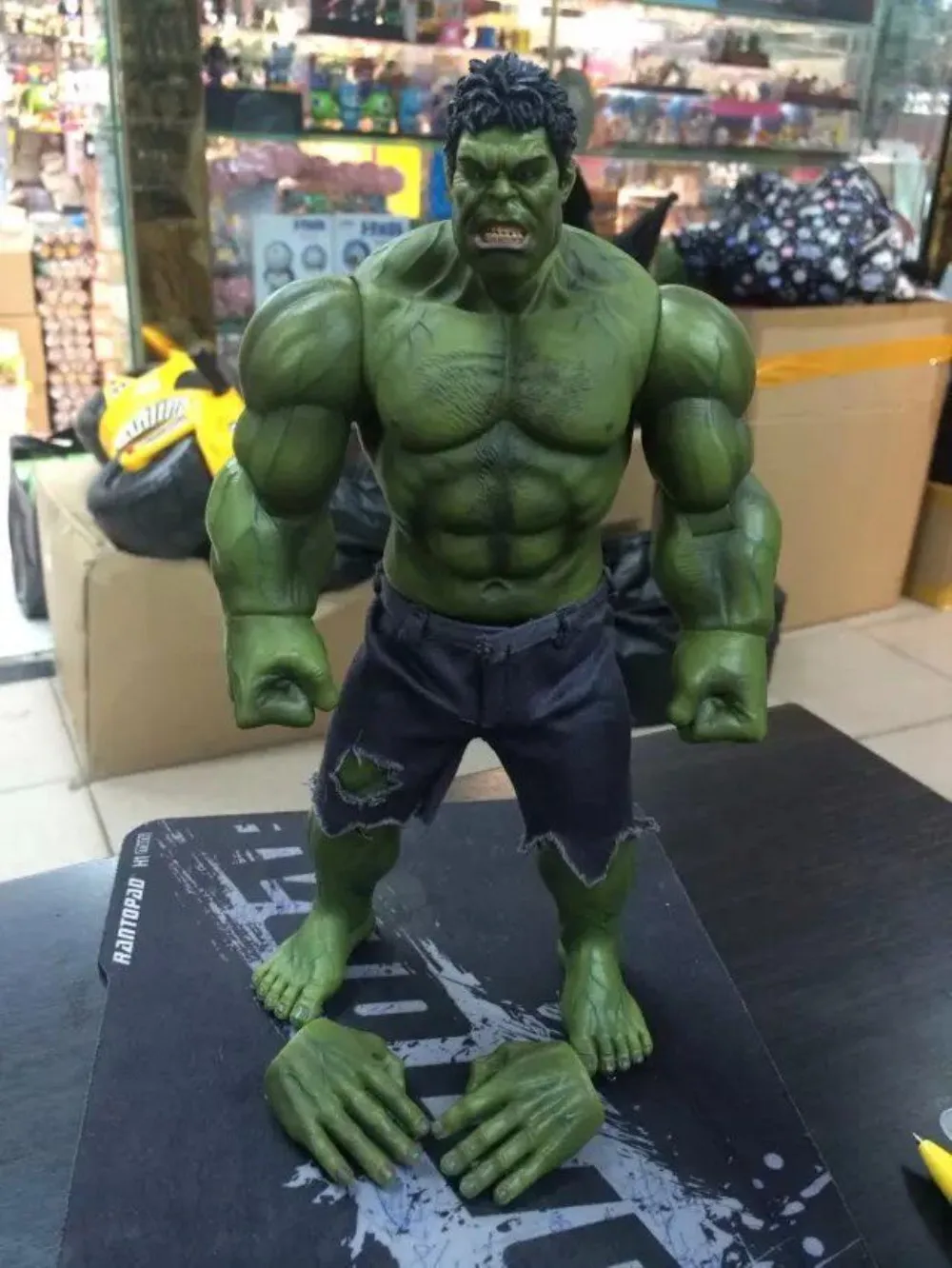 Hulk Pav PVC Super Herojus Hulk Kolekcines Modelis Veiksmų Skaičiai 4 Bruce Banner