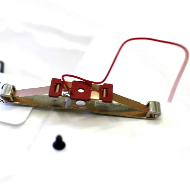 HO Modelis traukinio elektros AC Slide Pck Iki pilnai sukomplektuotų skyrelio elektros prieigos reikmenys, metalo