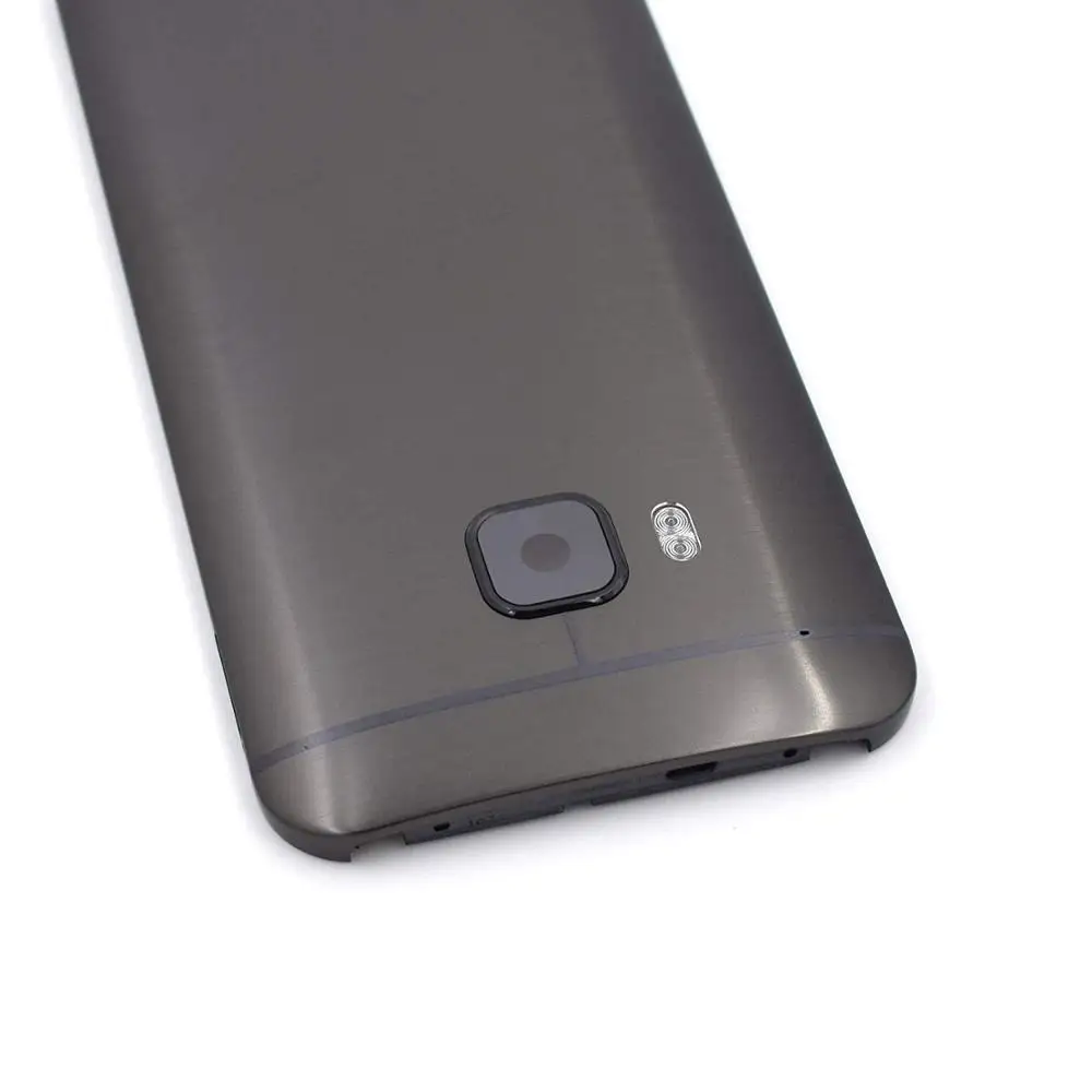 4 in 1 Originalus Metalo Galiniai Būsto Duris HTC M9 Atgal Akumuliatoriaus Dangtelį Atveju su viršutiniu Dangčiu +Sim Tray +SD TF Dėklas+Pusėje mygtukai