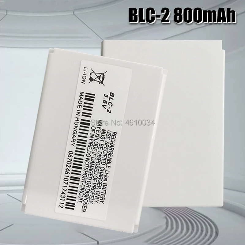 Aukštos Kokybės 3,6 V 800mAh BLC-2 BLC2 BLC 2 Baterijos Pakeitimas Mobiliojo Telefono Baterija 