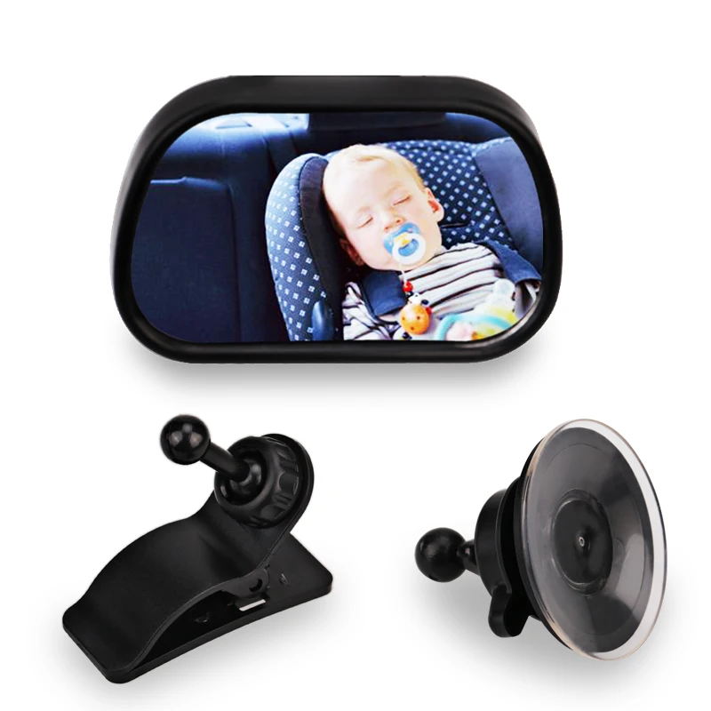 Universalus Baby galinio vaizdo Veidrodis Kūdikio Sėdynės Saugos Automobilio Vaikai Vaikai Galinio vaizdo Veidrodėlis Saugos Atvirkštinio Saugos Sėdynės Veidrodis 1PCS