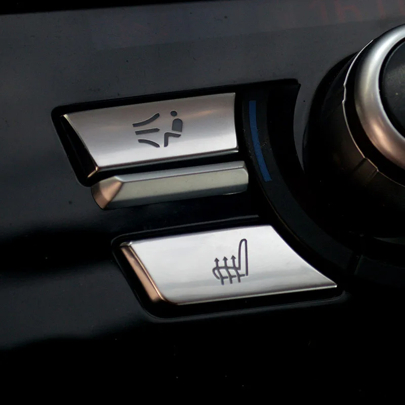 Automobilio Stilius Multimedia, Oro Kondicionierius CD Pulto Mygtukas Dangtelis Interjero Mygtukai Lipdukas BMW 5 serijos f10 f18 Auto Priedai