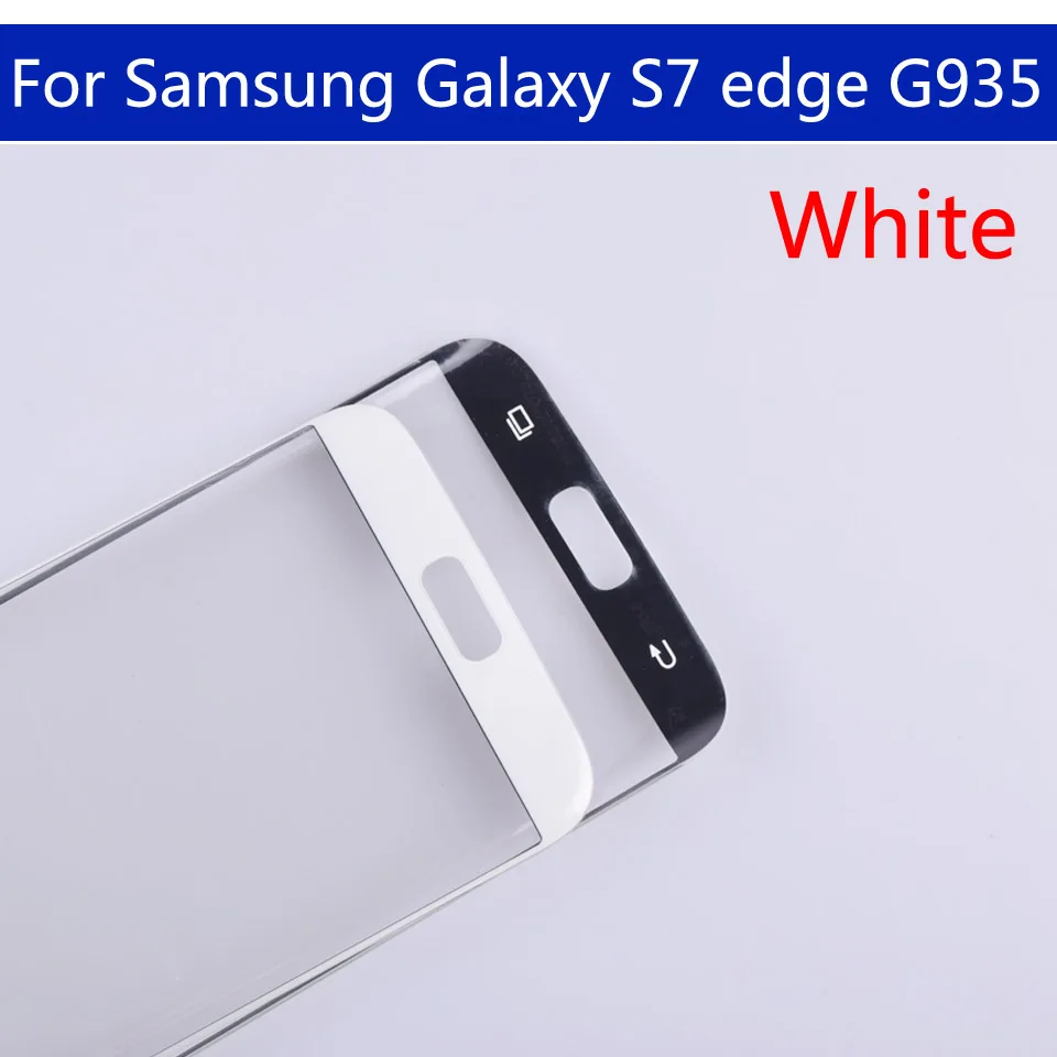 S7Edge Touchscreen Samsung Galaxy S7 Krašto G935 G935F SM-G935FD G935A LCD Jutiklinis Ekranas Priekinės Skydelis Stiklinis Lęšis