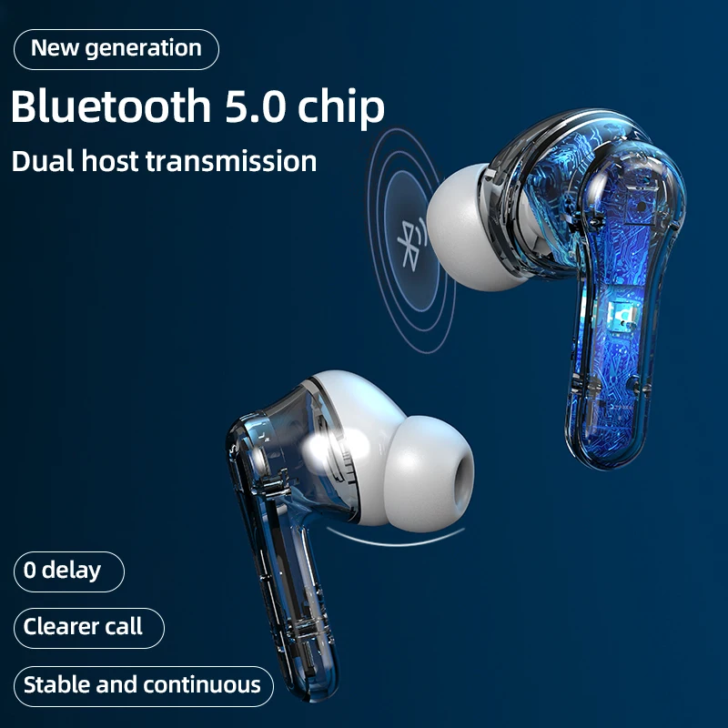 ANC Pro Bluetooth V5.1 laisvų Rankų įranga Aktyvus Triukšmo Panaikinimo Ausinės Su Įkrovimo Lauke Wireless Touch Kontrolės Ausinių TWS Ausinių