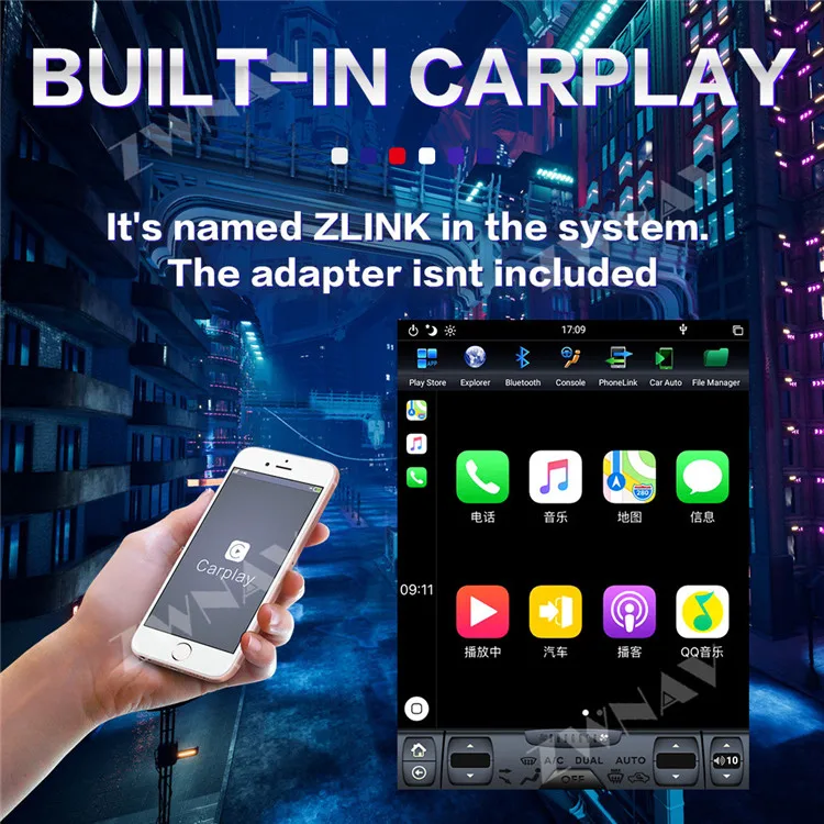 Android9.0 64G Vertikalus ekranas, Automobilių GPS Navigacija Jeep grand wrangler 2011+ Multimedia Grotuvas radijo magnetofonas headunit