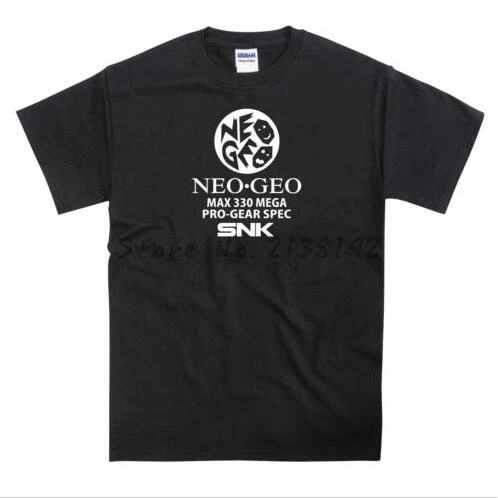 Vyrų marškinėliai prekės medvilnės marškinėliai vasaros mados viršūnes Neo Geo Pro Spec Įrankių Logotipas Vinilo T-shirt vyrai viršų tees