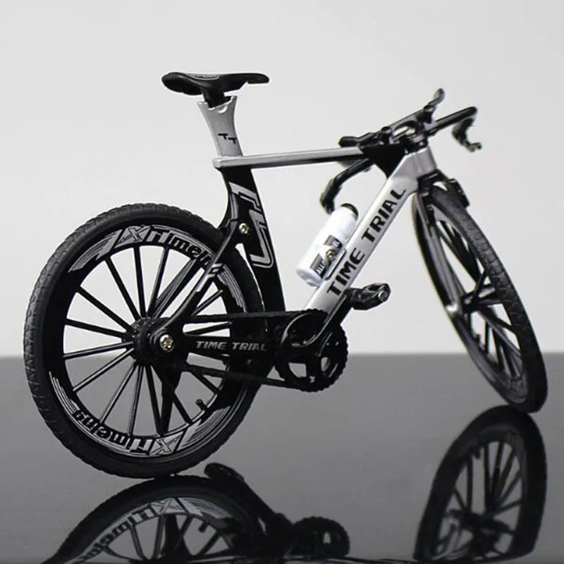 18CM 1:10 mastelis Metalo lydinio diecast kalnų dviračių TT dviračio modelis, žaislų lenktynių ciklo kryžiaus modeliavimas dviračių vaikams, vaikų dovanų