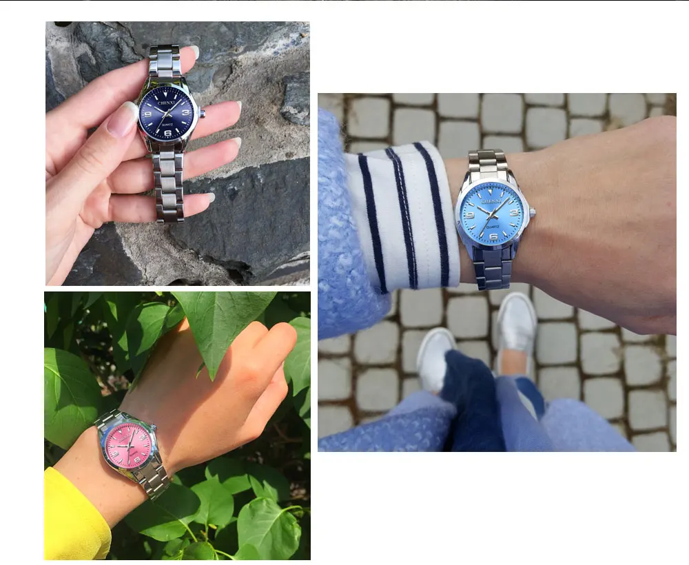 CHENXI Moterų Laikrodžiai Ponios Mados Prabangos Prekės ženklo Suknelė Laikrodžiai Kvarcinis Analoginis Žiūrėti Laikrodis Moteris Elegantiškas Relogio Feminino
