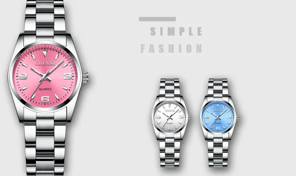 CHENXI Moterų Laikrodžiai Ponios Mados Prabangos Prekės ženklo Suknelė Laikrodžiai Kvarcinis Analoginis Žiūrėti Laikrodis Moteris Elegantiškas Relogio Feminino