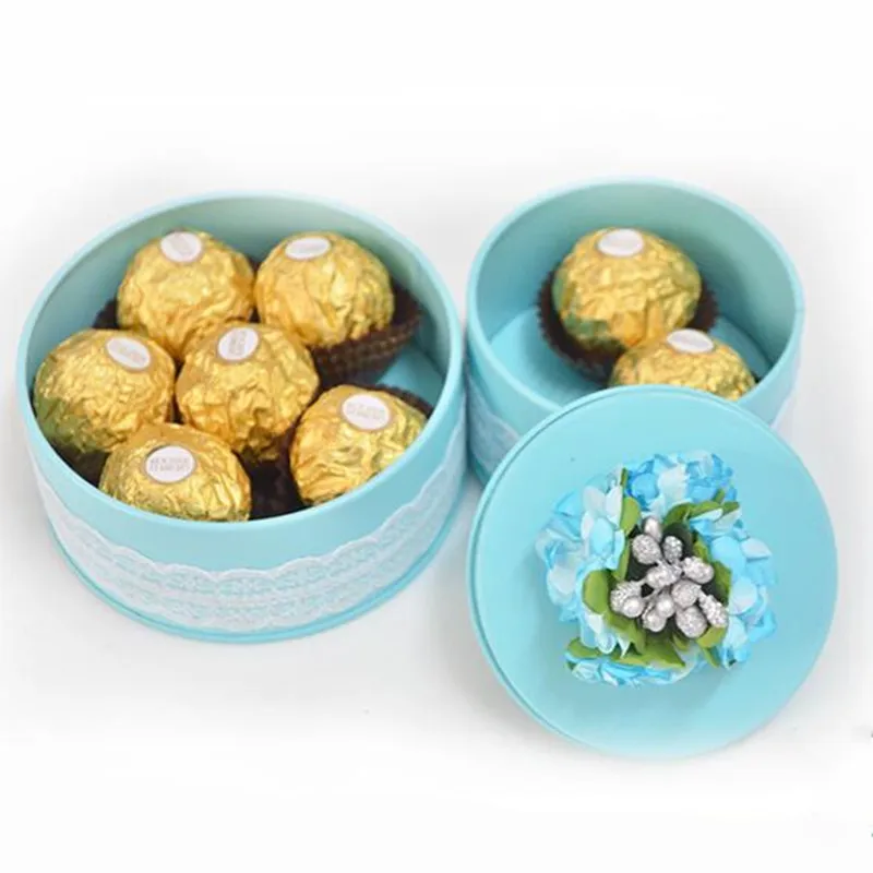 Kūrybinės Europos stiliaus geležies saldainių dėžutė gimtadienio šokolado dėžutė dovanų maišeliai & vyniojimo prekės,Nemokamas pristatymas.