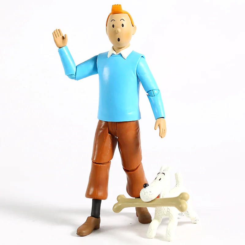 Belgijos Berniukas Tentenas su Sniego PVC Pav Kolekcines Žaislas Lėlės Gimtadienio Dovana