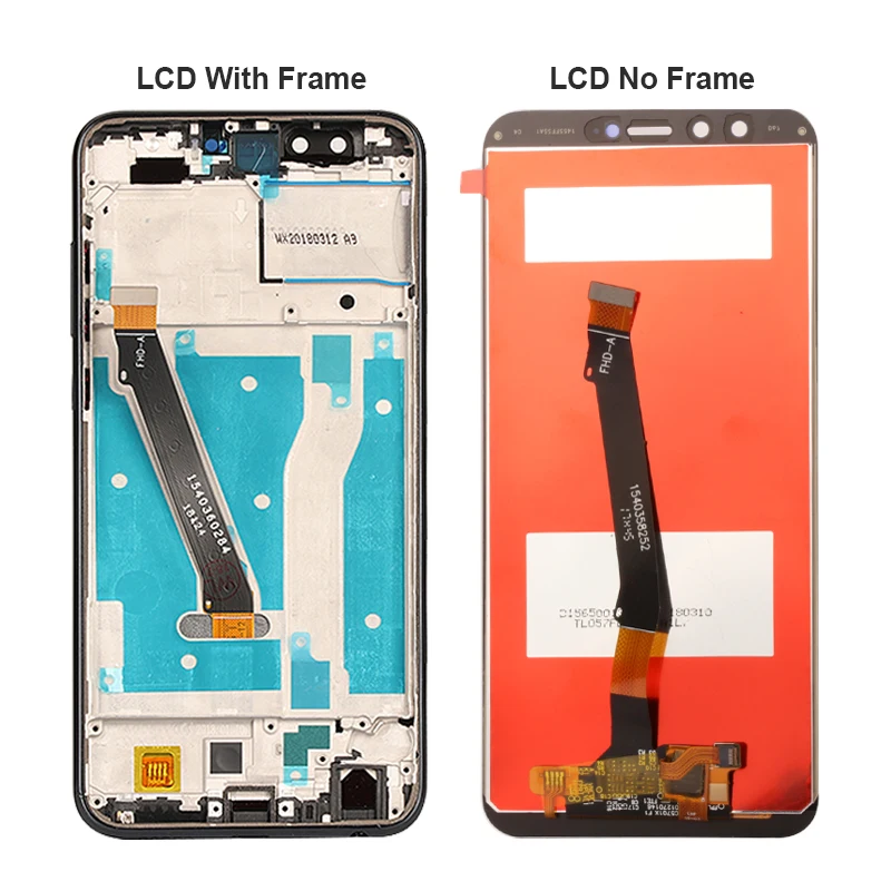 LCD Ekrano ir Huawei Honor 9 Lite LCD Jutiklinio Ekrano Rėmelis skaitmeninis keitiklis Asamblėjos Pakeisti Garbę 9 Lite LLD-AL00 Ekranas
