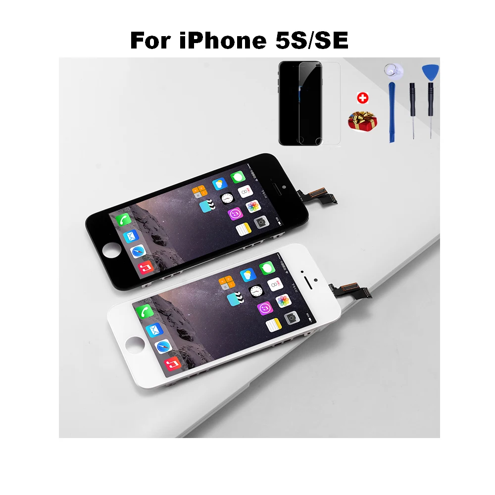 Kokybės AAA+++ LCD Ekranas iPhone5/5S/SE 6 7 8 6S Plus Jutiklinis Ekranas Pakeitimo 