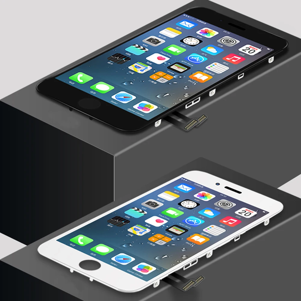 AAAA Klasės iPhone 5G 6 6S 7 8 Plius LCD Su Puikus 3D Jutiklinis Ekranas skaitmeninis keitiklis Asamblėjos iPhone 5C 6S 7 8 Ekranas Pantalla
