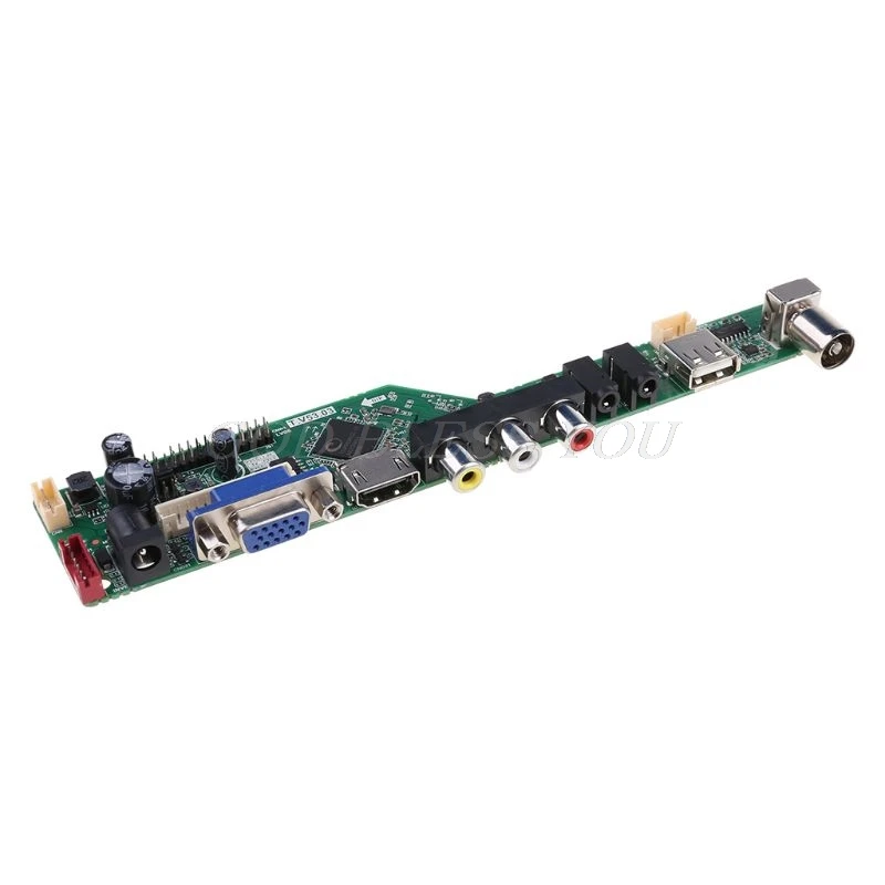 Universalus LCD Valdiklio Tvarkyklę Valdybos Rinkinys V29 AV TV VGA HDMI-USB Sąsaja Lašas Laivybos