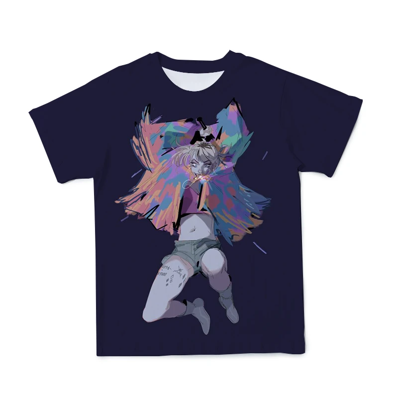 2021 Marškinėliai Vyrams 3D T-shirt Vasaros Manga mergina Spausdinimo Modelio Marškinėlius Anime Atsitiktinis O-Kaklo Didelio Dydžio Vyras Drabužių 110-6XL