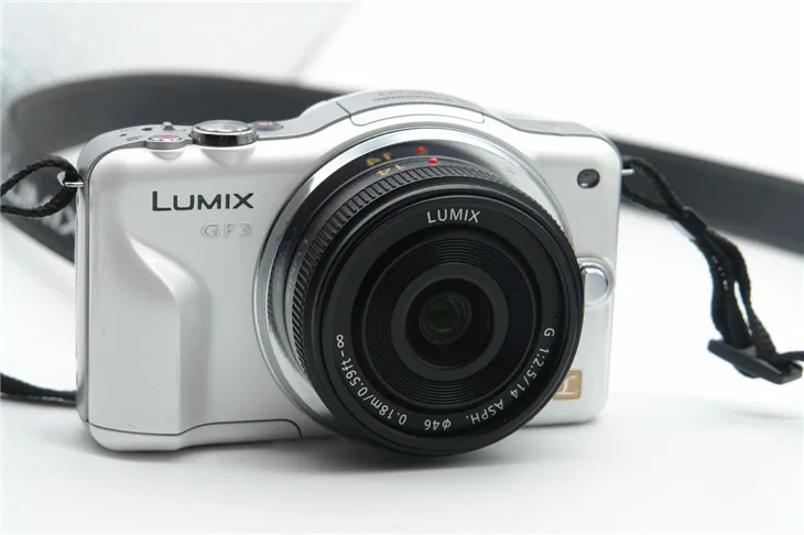 Naudoti,Panasonic Lumix DMC-GF3 12 MP Micro 4/3 Veidrodžio Skaitmeninis Fotoaparatas
