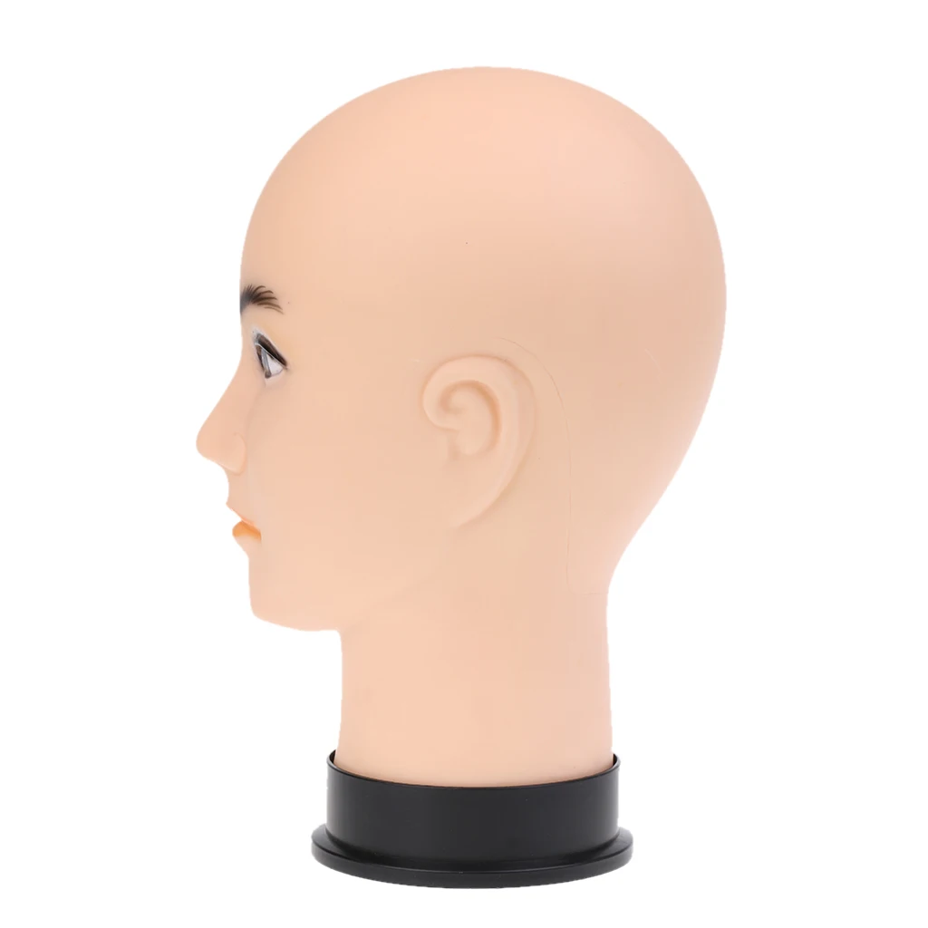 PVC Vyrų Sunku Manekeno Galvos Peruką Skrybėlę Ekranas Pelėsių Stovas Su Apkaba Laikiklis Odos