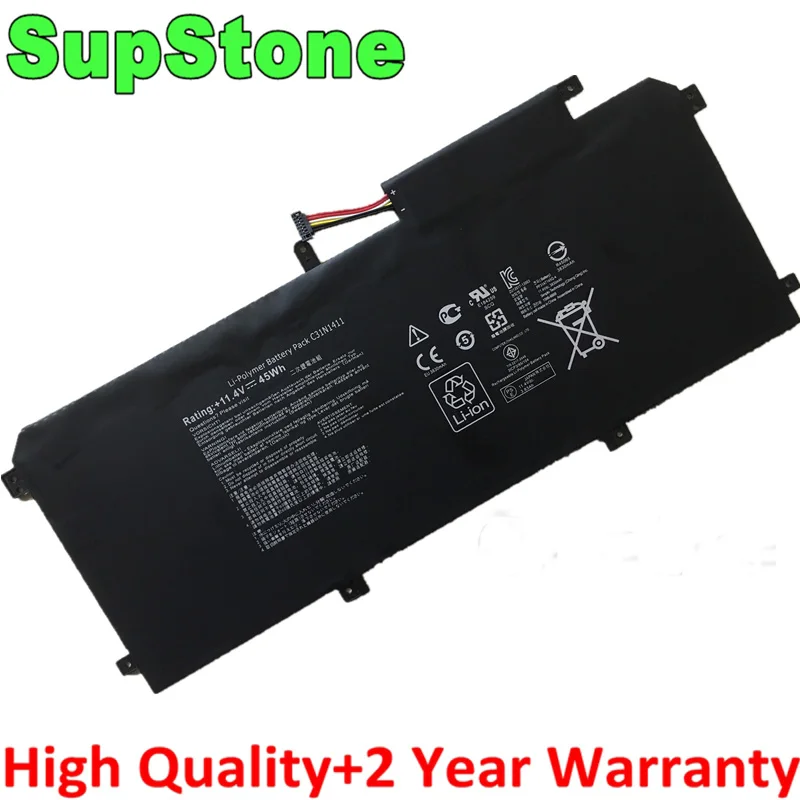 SupStone Naujas C31N1411 Nešiojamas Baterija Asus Zenbook U305 U305F U305FA U305CA UX305 UX305CA UX305F UX305FA U305L U305C