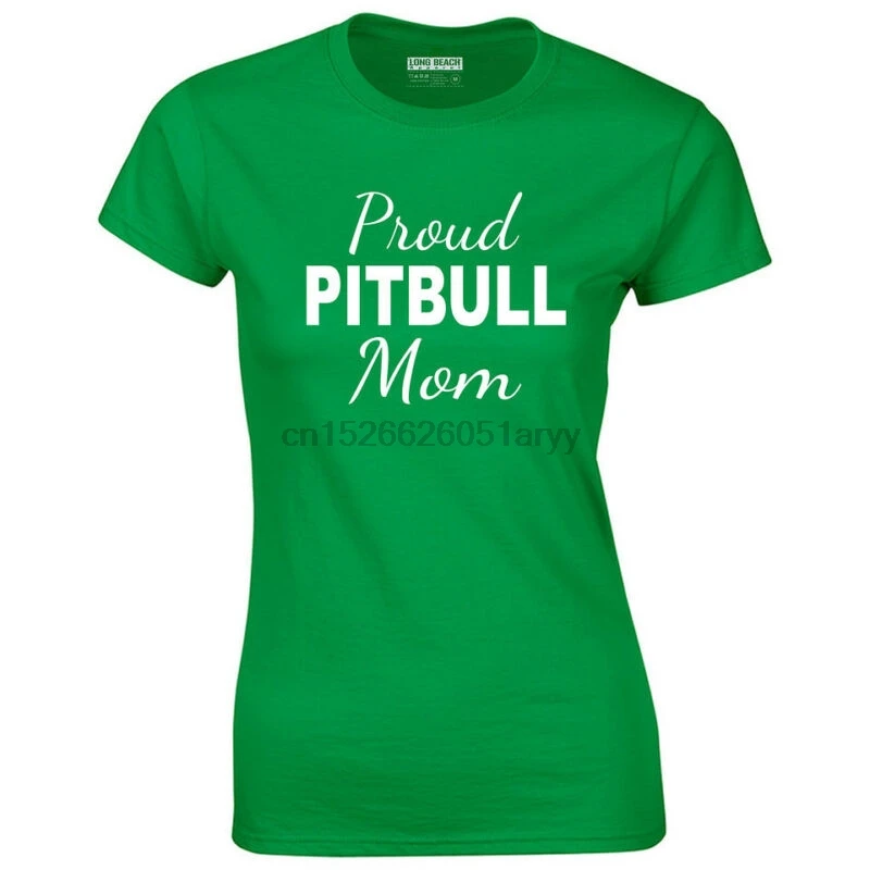 Didžiuojamės Pitbull Mama prieš Moterų Marškinėliai Juokinga Dovana Pet Tee Šuo