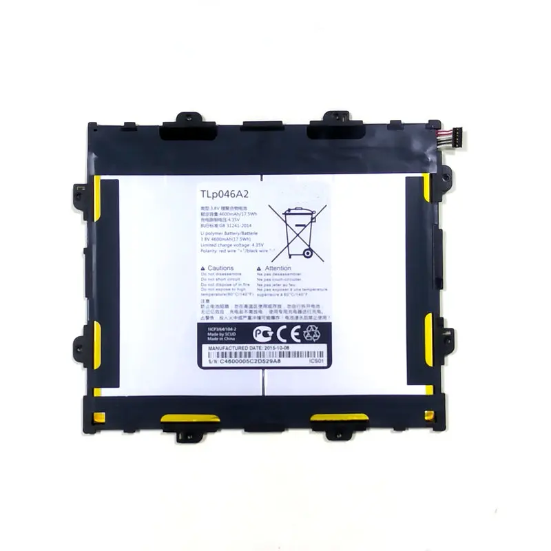 Westrock TLp046A2 4600mAh Bateriją Alcatel P360x Versija 3g TLP046A2 3.8 V Pad Tablet
