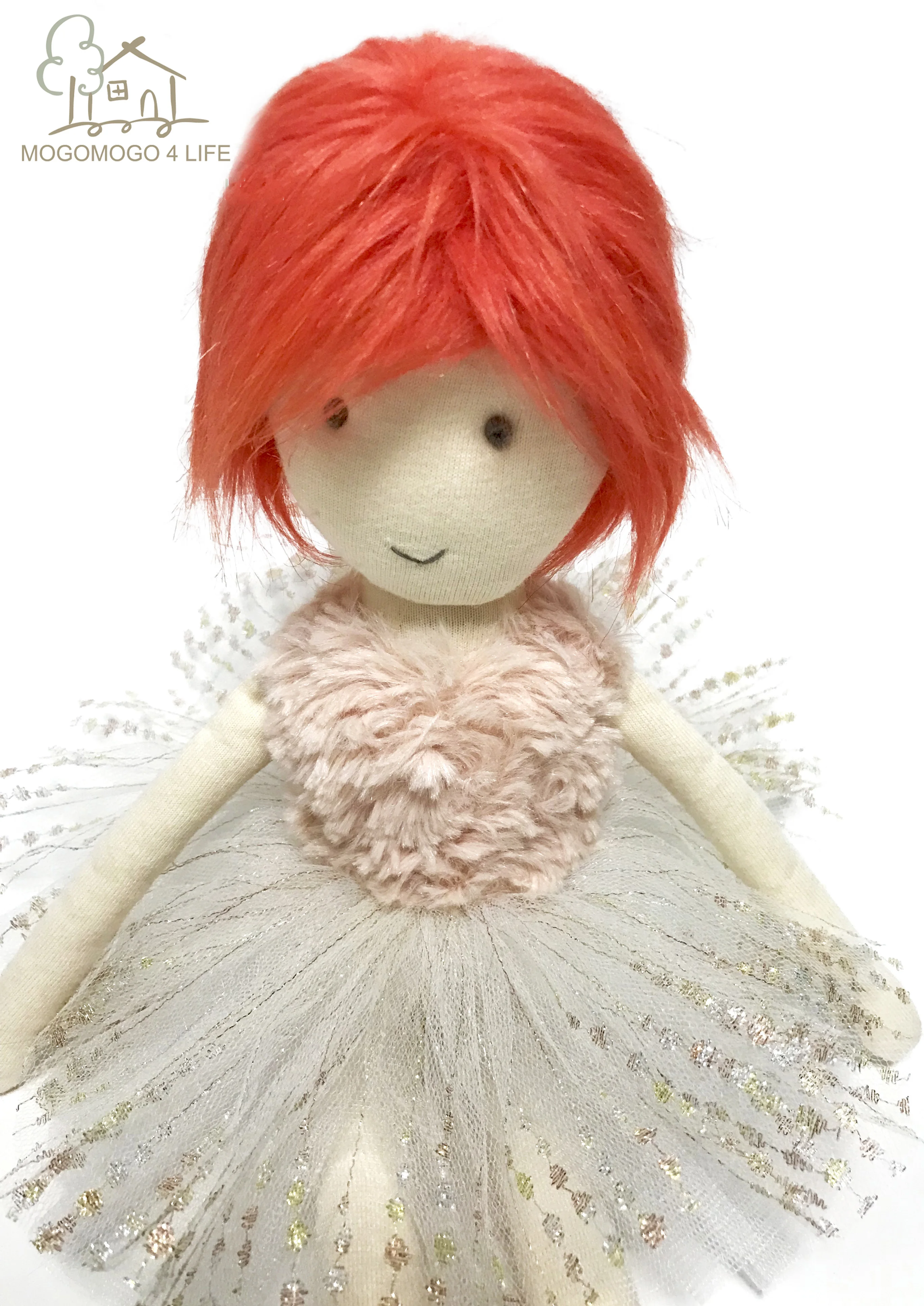 Prabangus Rankų Darbo Įdaryti Mergina Pliušiniai Žaislai Su Raudonų Plaukų Premium Pateikti Variantas Mados Rožinės Spalvos Balerinos Mergaitė Lėlė Princesė Mergina Lėlės